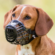 Uzpurnis suņiem - Trixie Muzzle, Plastic, Size M- L, 26 cm, 7cm