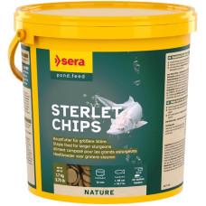 Barība dīķa zivīm - Sera Sterlet Chips 3,800ml (1.7kg)