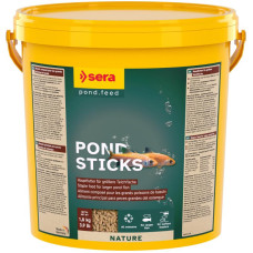 Barība dīķa zivīm - Sera Pond Sticks 10 L (1,8 kg)