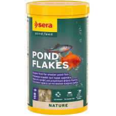 Barība dīķa zivīm - Sera Pond Flakes 1000ml