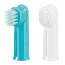 Zobu birste - Trixie Toothbrush Set, 6cm, 2 gab