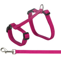 Krūšu siksna ar pavadu kaķiem - Trixie Harness XL with Lead 34:57cm/13mm, Lead 1.20m