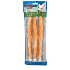 Gardums suņiem : Trixie Chewing Rolls with Chicken 17cm, 3gab*140g