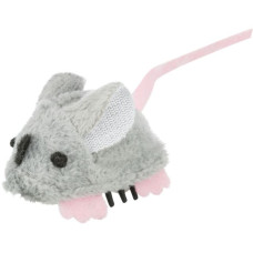 Rotaļlieta kaķiem - Trixie Running Mouse, Plush 5,5 cm