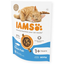 Sausā barība kaķiem - IAMS CAT ADULT OCEAN FISH, 800 gr