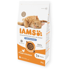 Sausā barība kaķiem - IAMS CAT ADULT WEIGHT CONTROL CHICKEN, 2 kg