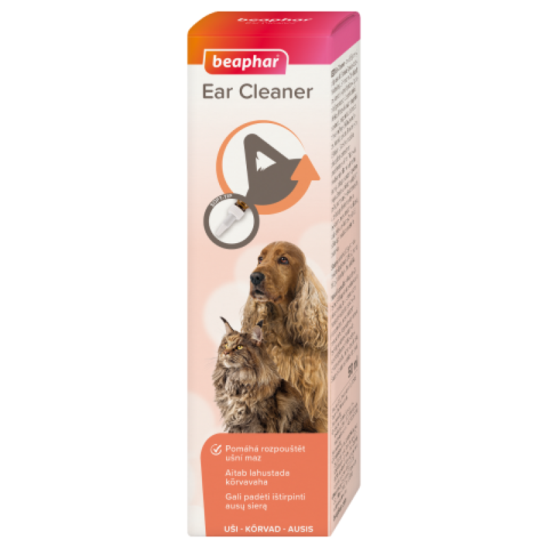 Средство для чистки ушей – Beaphar Ear Cleaner, 50 мл