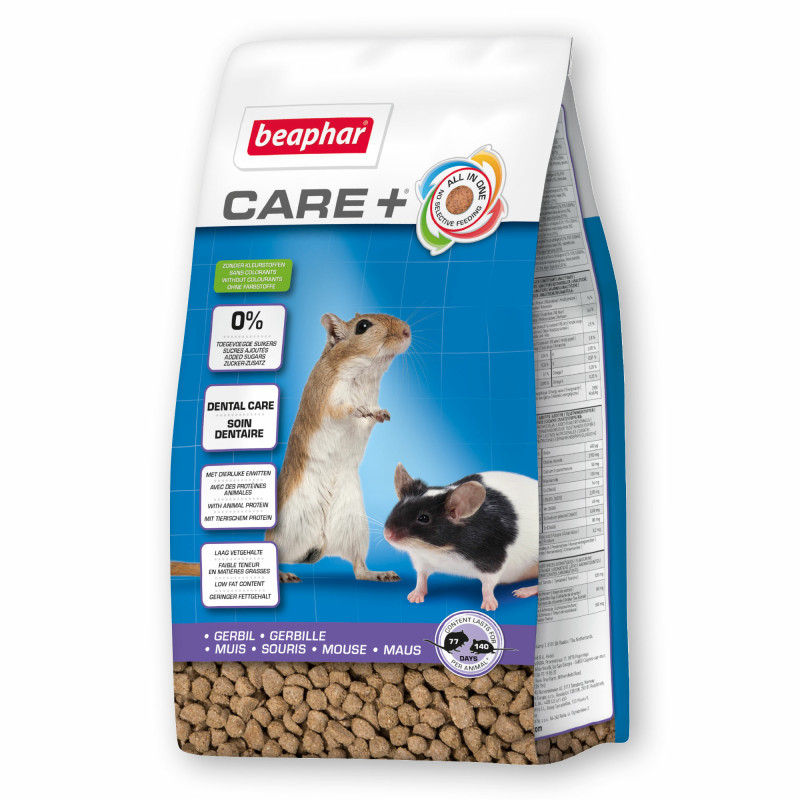 Barība mājas žurkām - Beaphar Care+ Rat, 700 gr