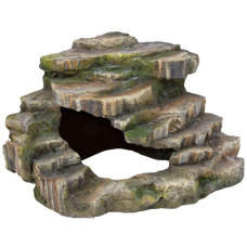 Saliņa reptiļiem : Trixie Corner rock with cave and platform