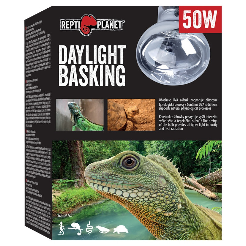 Apgaismojums terārijam : Repti Planet Bulb Daylight Basking Spot 50W