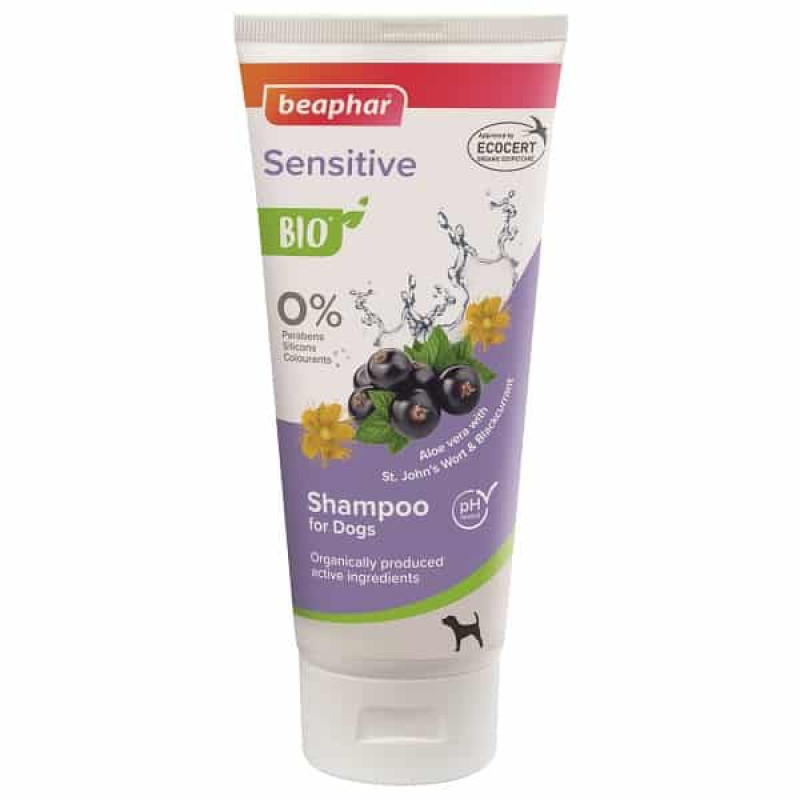 Šampūns suņiem – Beaphar BIO Sensitive Shampoo, 200 ml