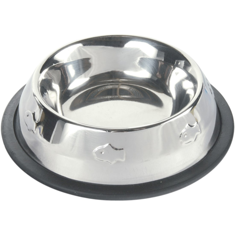 Bļoda dzīvniekiem, metāls - Trixie Stainless Steel Bowl, 0.2l/11cm