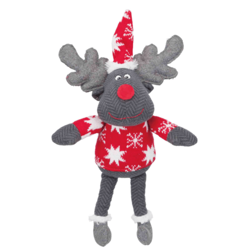 Ziemassvētku rotaļlieta - Trixie Xmas Reindeer, fabric, 42cm