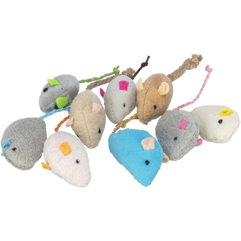 Rotaļlieta kaķiem - Trixie Mouse, plush, catnip, 5 cm, 1 gab