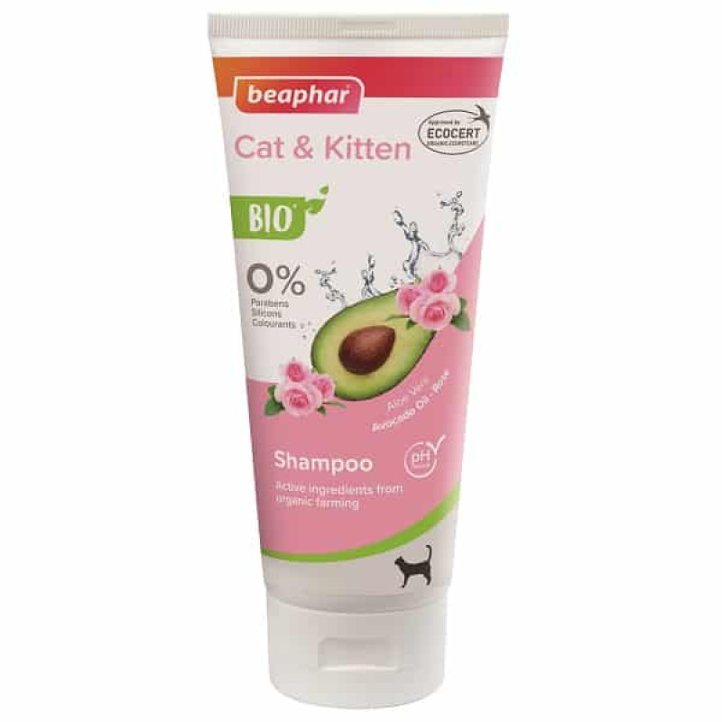 Šampūns kaķiem - Beaphar BIO SHAMPOO CAT 200ml.