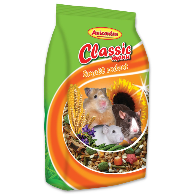 Barība mazajiem grauzējiem – Avicentra standard for small rodents 1kg