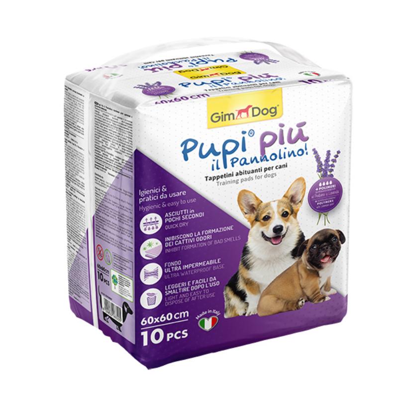 Absorbējošie paladziņi - Gimborn Dog PUPI PIU TRAINING PADS WITH LAVENDER 60X60 - 10 gab