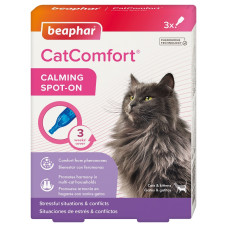 Nomierinošs līdzeklis kaķiem - Beaphar CatComfort SPOT ON 3X0,55ML