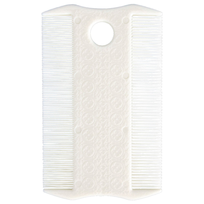 Ķemme blusu izķemēšanai - Trixie Flea and Dust Comb, double sided 9cm.