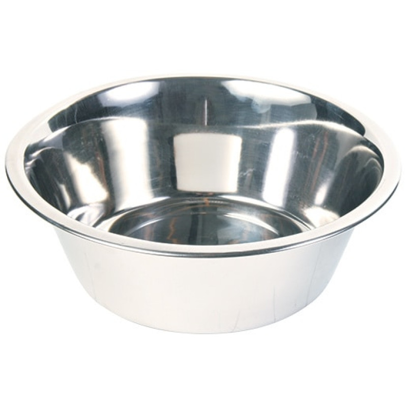 Bļoda dzīvniekiem, metāls - Trixie Replacement Bowl, 2.8l/24cm