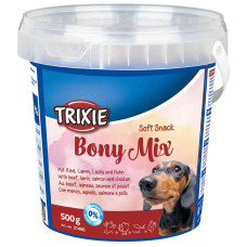 Gardums suņiem - Trixie Soft Snack Bony Mix, 500 g.