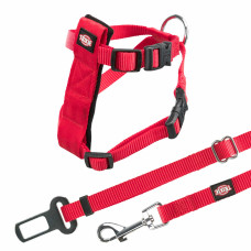 Krūšu siksna ar pavadu kaķiem - Trixie Car harness for cats, 20–50 cm/15 mm