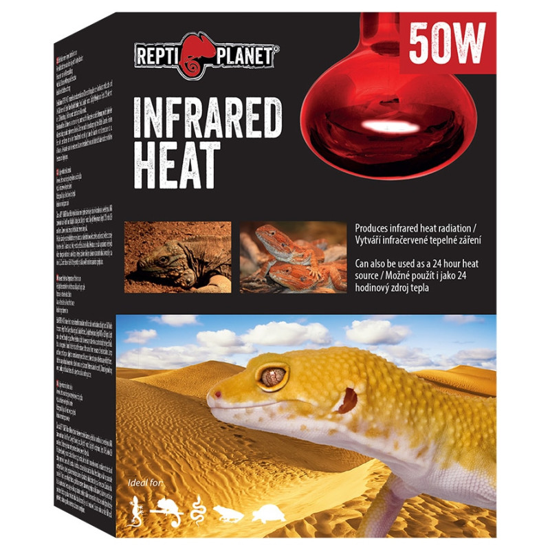 Spuldze terārija lampai : Repti Planet Bulb Infrared HEAT 50W