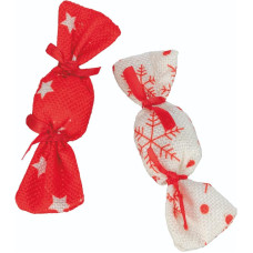 Rotaļlieta kaķiem – Trixie Xmas candy, 2 gab., fabric, 11 cm