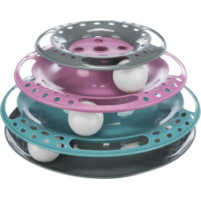 Rotaļlieta kaķiem : Trixie Cat circle tower, plastic, ø 25 × 13 cm