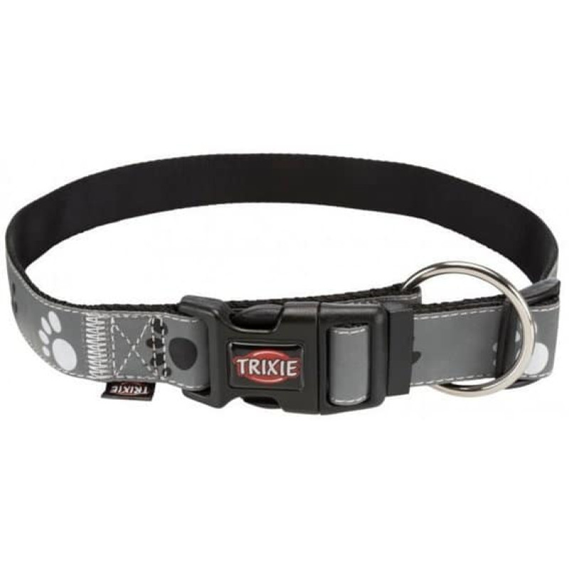 Kakla siksna - Trixie Silver Reflect Collar "L-XL", 40-65cm/25mm