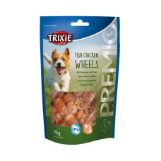 Gardums suņiem - Trixie Premio Fish Chicken Wheels, 75 g