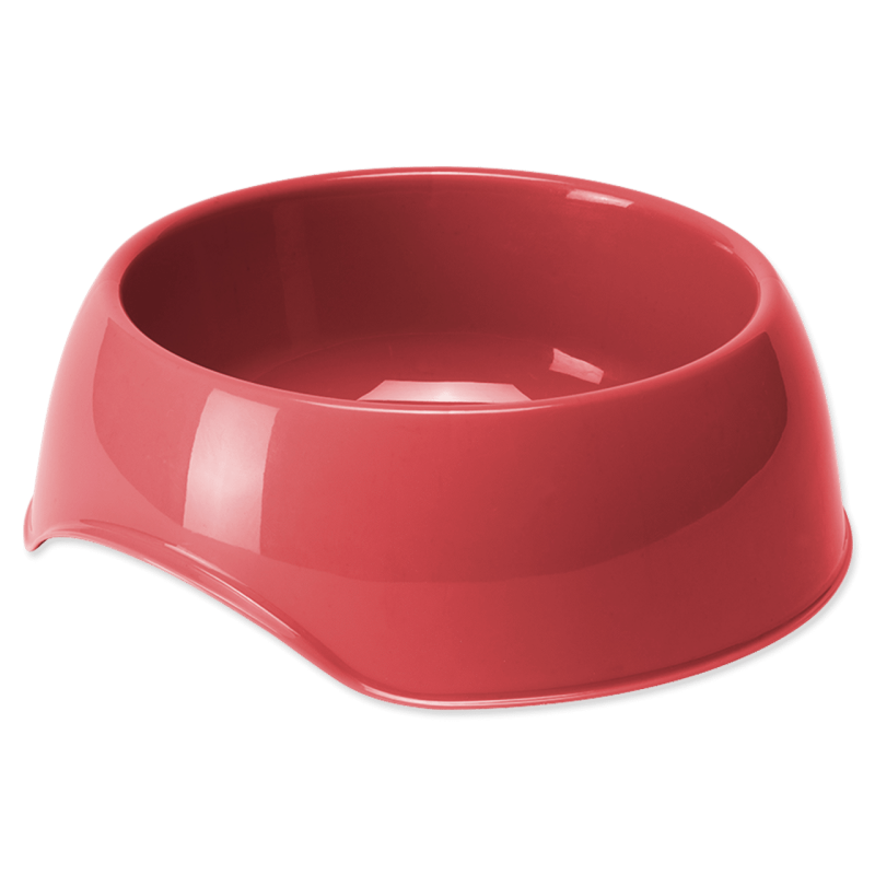 Миска для собак - Dog Fantasy Plastic Bowl, red, 23.5cm, 1300ml