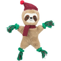 Ziemassvētku rotaļlieta - Trixie Xmas sloth, plush/rope, 30 cm