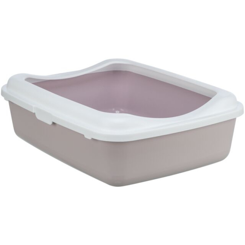 Kaķu tualete - Trixie Classic cat litter tray, with rim, 37 × 15 × 48 cm