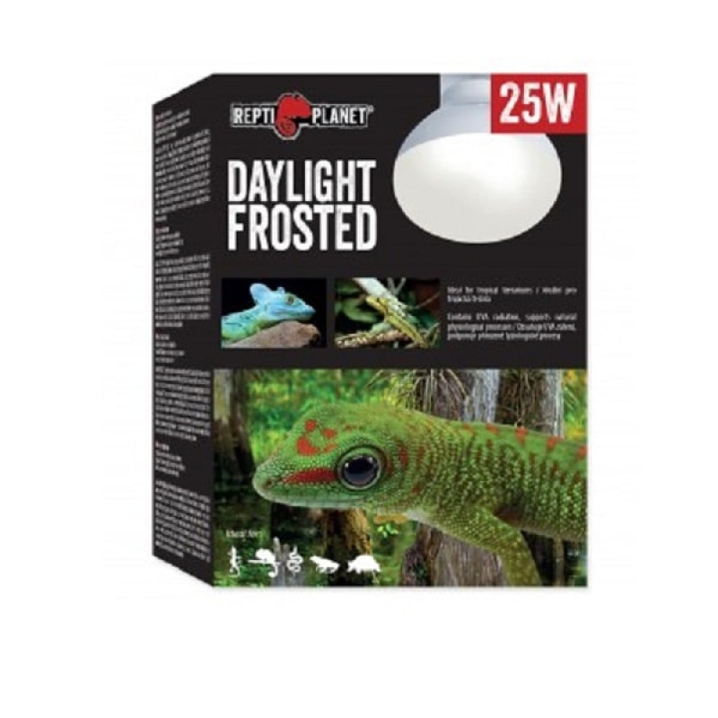 Apgaismojums terārijam : Repti Planet Bulb Daylight Frosted 25W