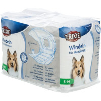 Autiņbiksītes suņiem - Trixie Diapers for dogs, S-M, 28-40cm, 12 gab