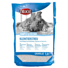 Pakaiši grauzējiem / silikona smiltis : Trixie Fresh and Easy rodent litter, 1 L
